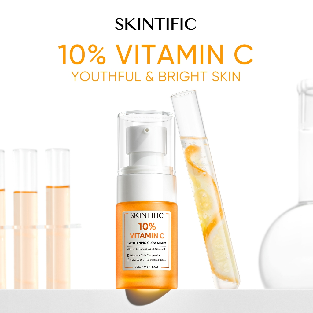 Skintific 10% Vitamin C Brightening Glow Serum 20ml