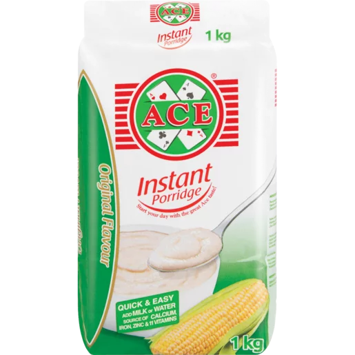 Ace Instant Porridge 1kg - Pick a Flavour