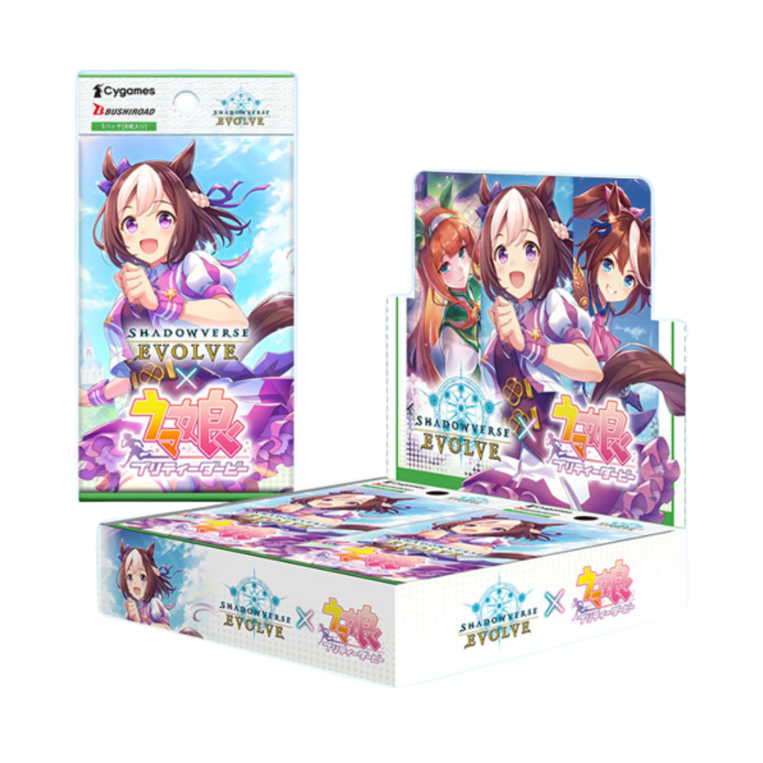 ShadowVerse Evolve Crossover Booster Set #1 “Umamusume: Pretty Derby” 16 Pack Box