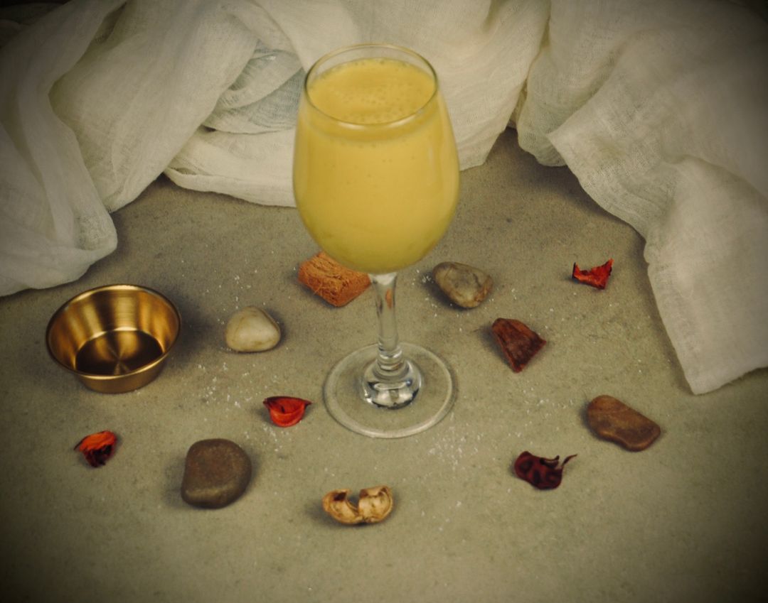 عصير مانجو بالحليب - Mango with Milk Juice