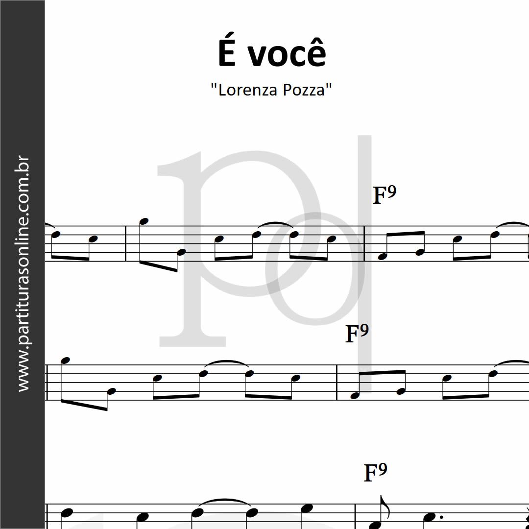 É você • Lorenza Pozza