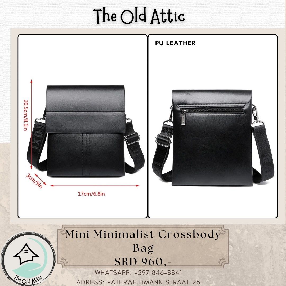 Mini minimalist crossbody bag 