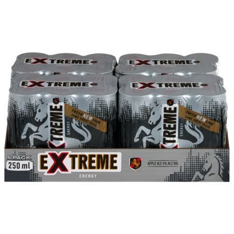 HUNTERS EXTREME CANS 250ML CASE 24