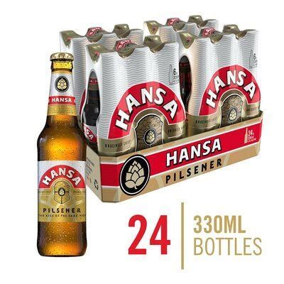 HANSA PILSENER NRB 340ML CASE 24