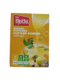 Motha Custard Powder Banana 100G