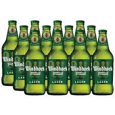 WINDHOEK LAGER 440ML CASE  NRB