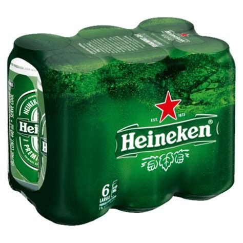 HEINEKEN 44OML 6PACK CAN