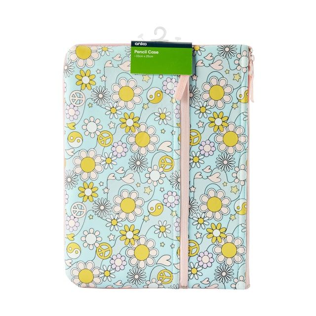 Anko | Pencil Case - Floral | Large