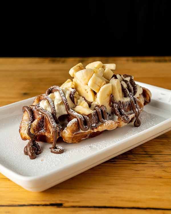 Croffle Nutella Banana