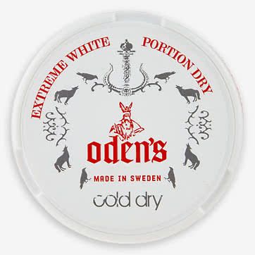 Odens Cold Extreme White Dry Snus 16mg /P