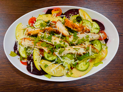 Grilled Chicken Apple Salad