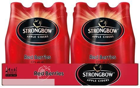 STRONGBOW RED BERRIES 330ML NRB CASE24