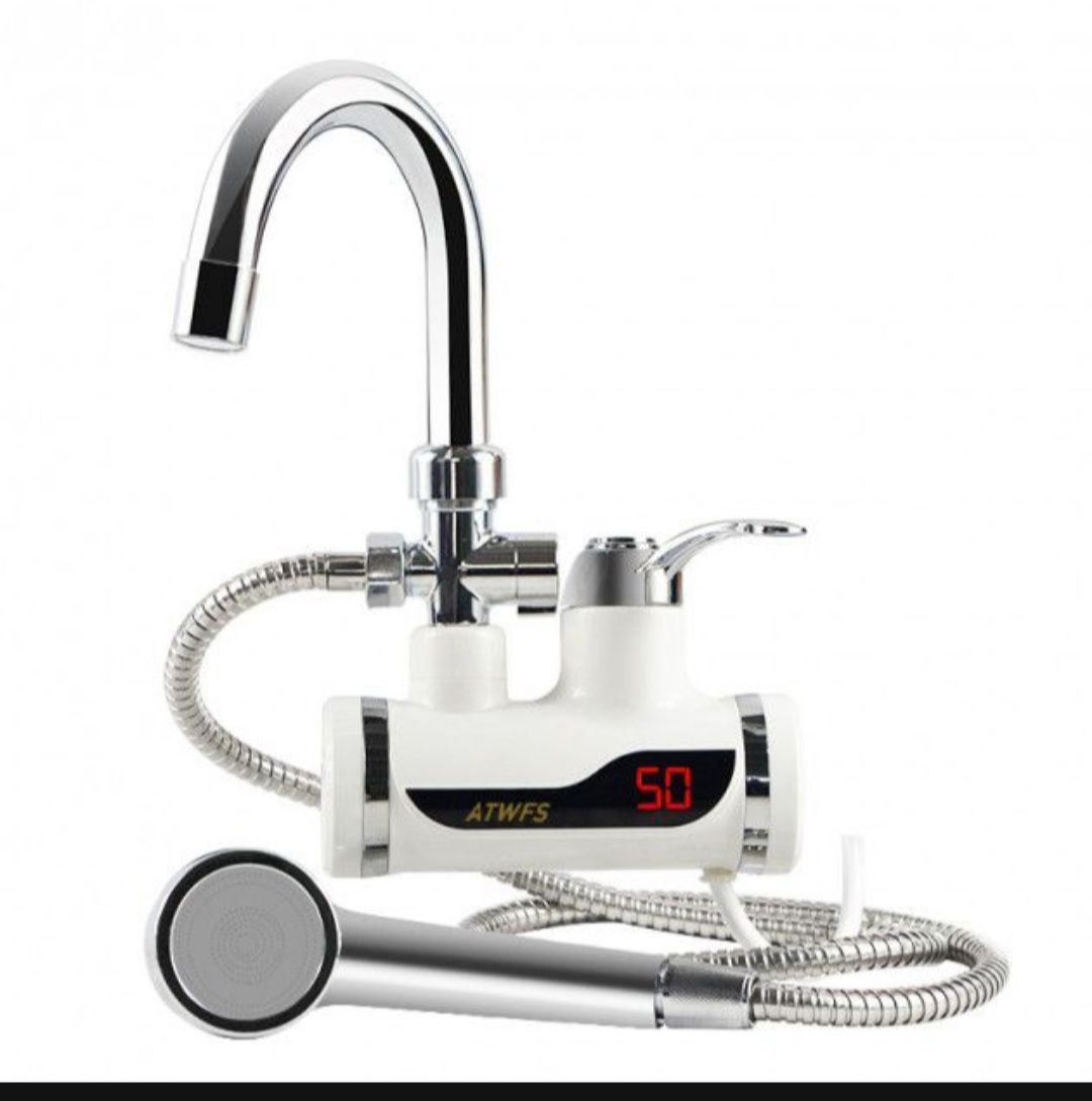 Instant water heating faucet 