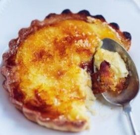 Tarte crème brulée