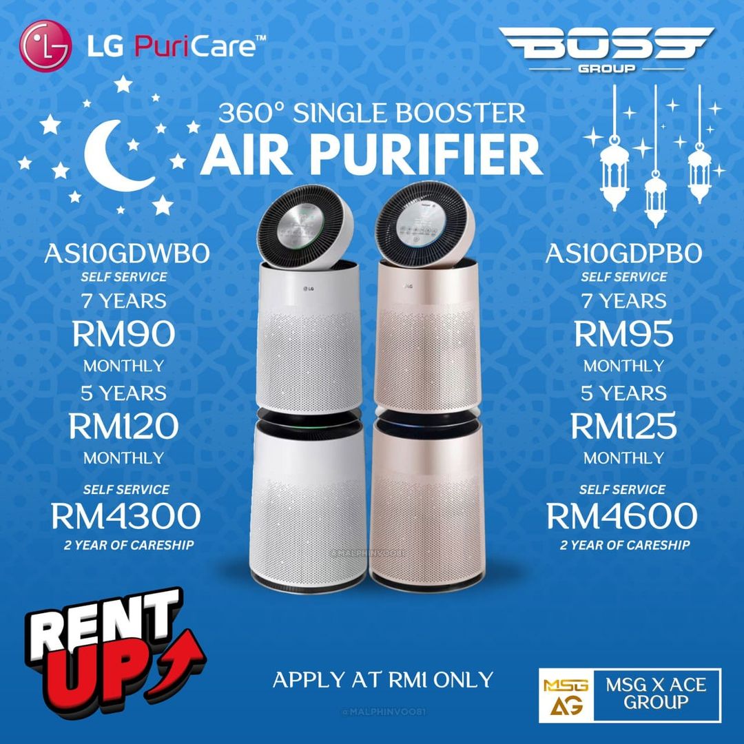 Air Purifier HIT MODEL / SINGLE BOOSTER / DOUBLE BOOSTER