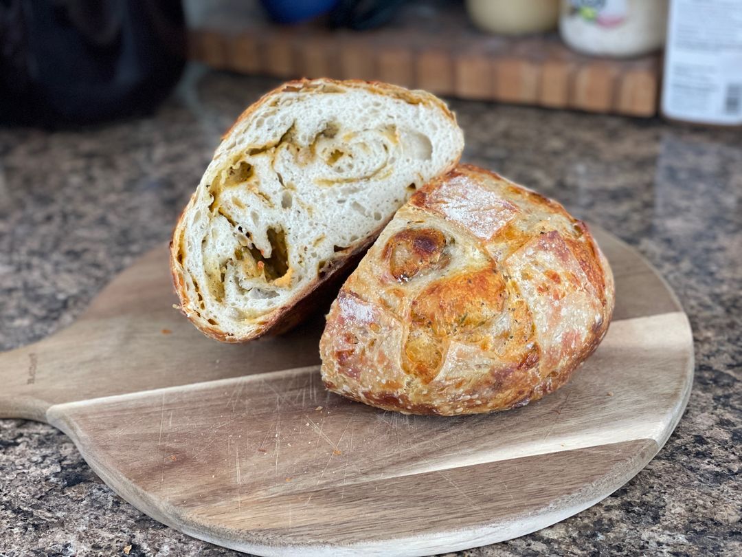 Italian Herb & Cheese Sourdough