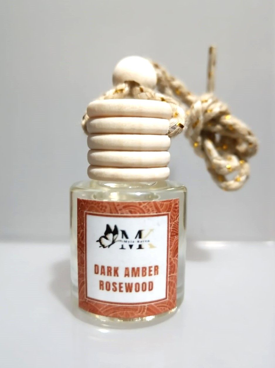 Dark Amber Rosewood Car Freshener