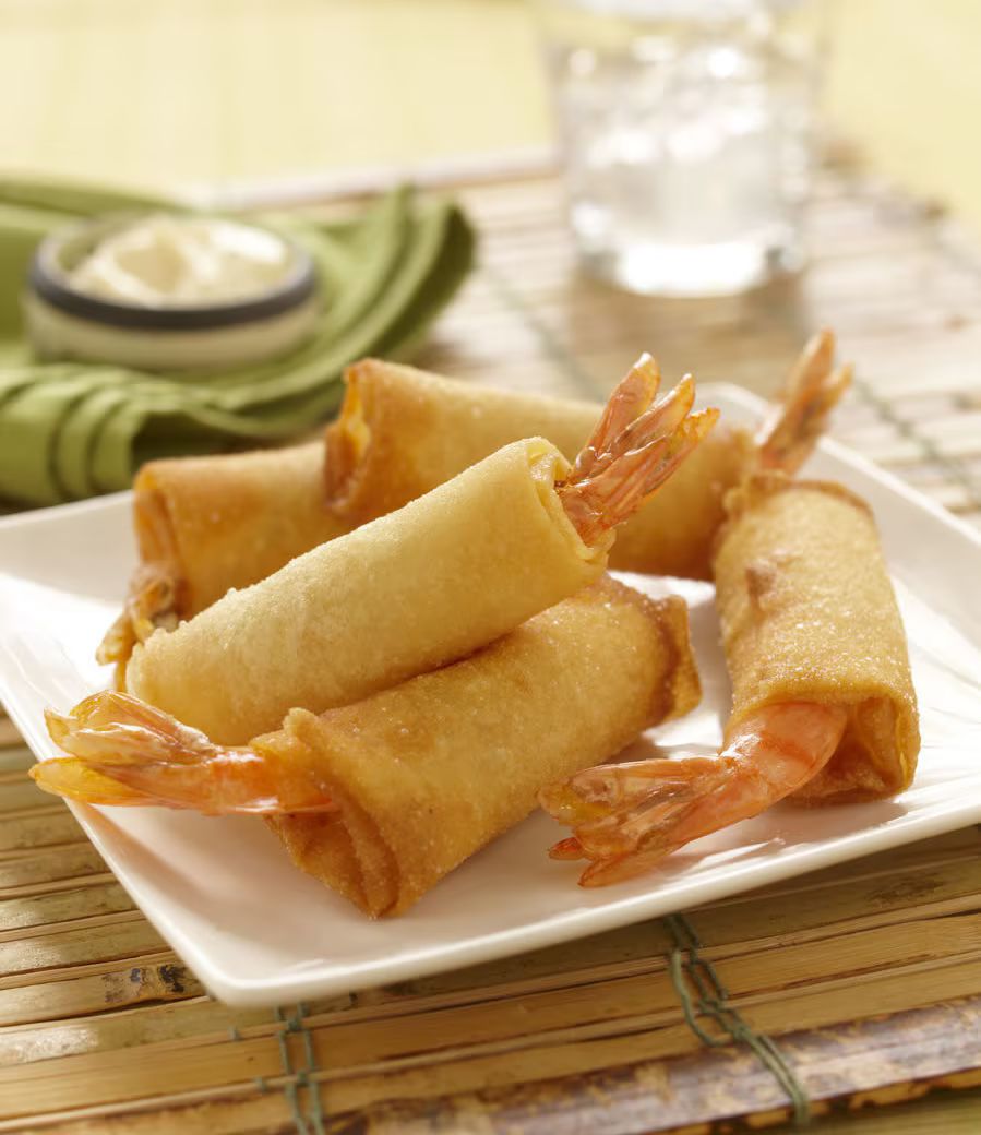 Shrimp Roll in Creamy Sriracha