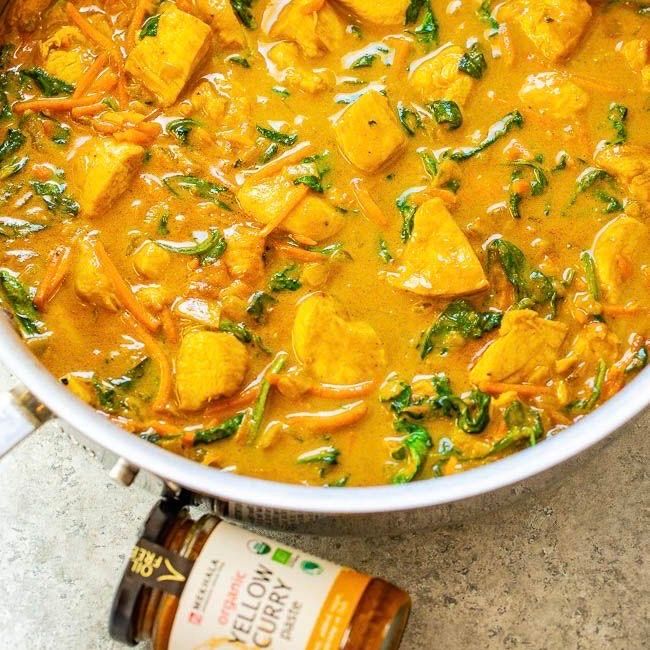 18/07 FRIDAY- THAI YELLOW CURRY