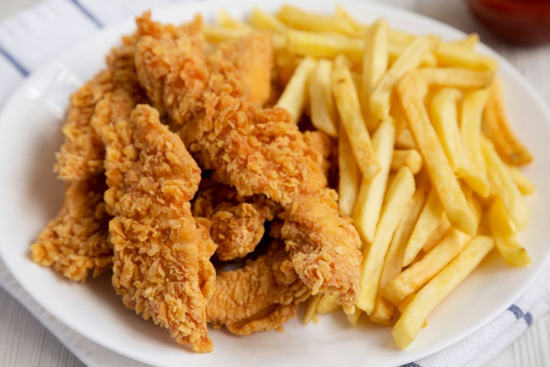 Chicken with Fries