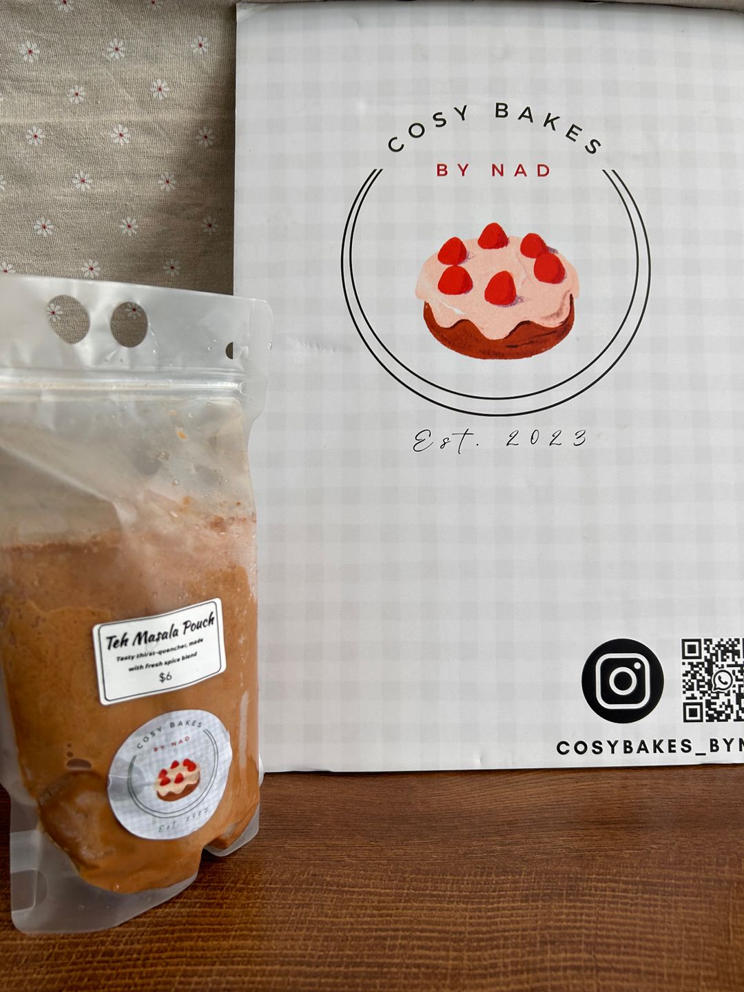 Take-it-home Teh Masala Pouch (Frozen/not frozen)