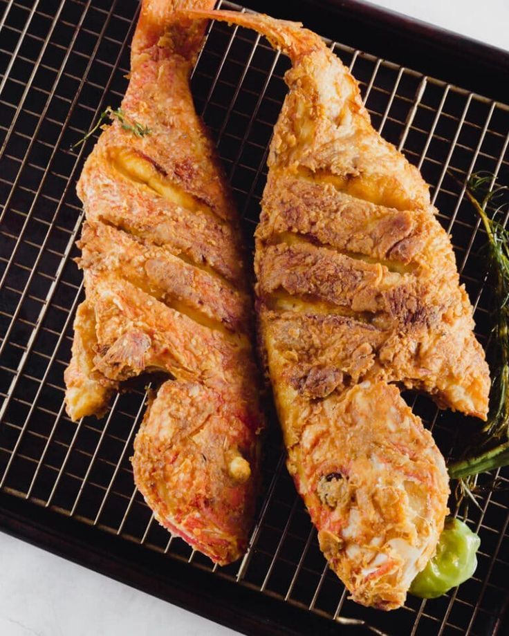 Fried Red Snapper Lunch