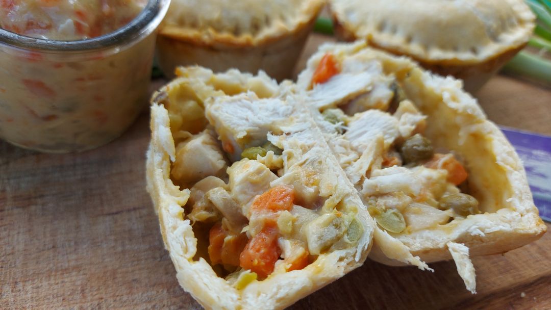 Chicken Pot Pies Individual x2