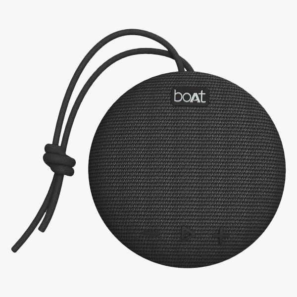 BoAt Stone 193 Portable Bluetooth Speaker - Pitch Black