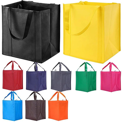 NON-WOVEN RESUABLE SHOPPING BAGS (LARGE)