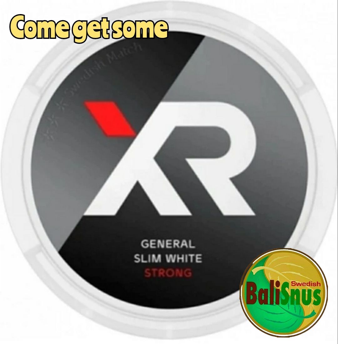 XR General Slim Strong Snus 14mg