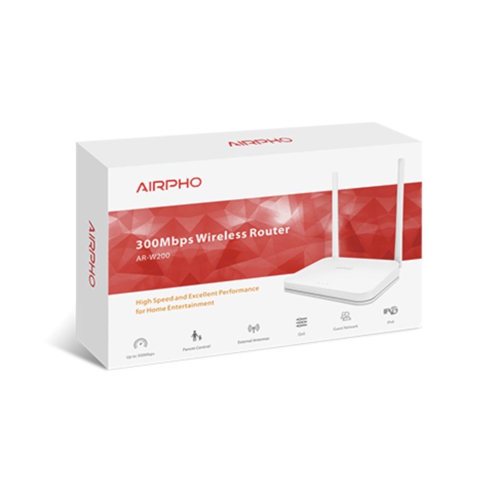 Airpho AR-W200 300Mbps Indoor Router (Good for Piso Wifi Vendo)