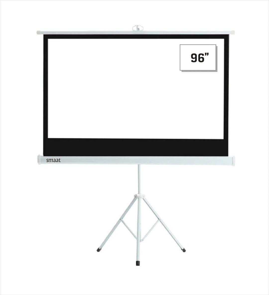 Smaat 96" X 96" Portable Tripod Projection Screen