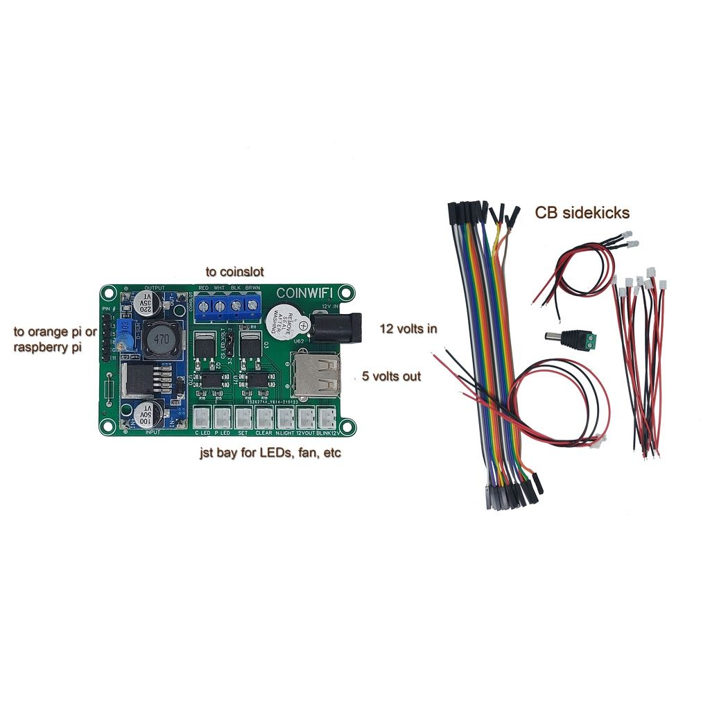 COINWIFI Universal Custom Board (AdoPiSoft, LPB, WiFi ng Bayan, PisoFi, iWiFi, EZ WiFi)