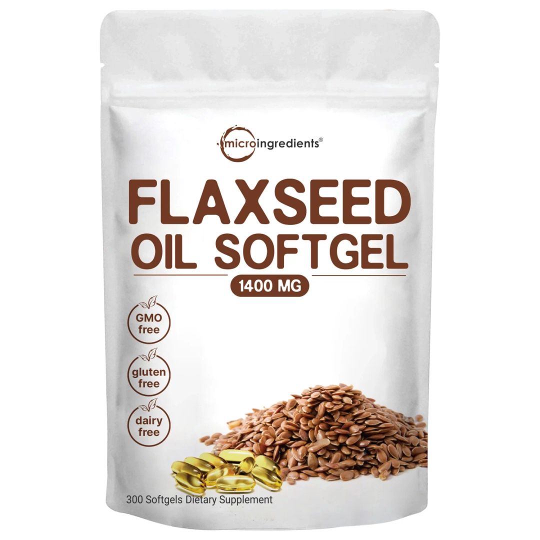 Flaxseed Oil Softgels