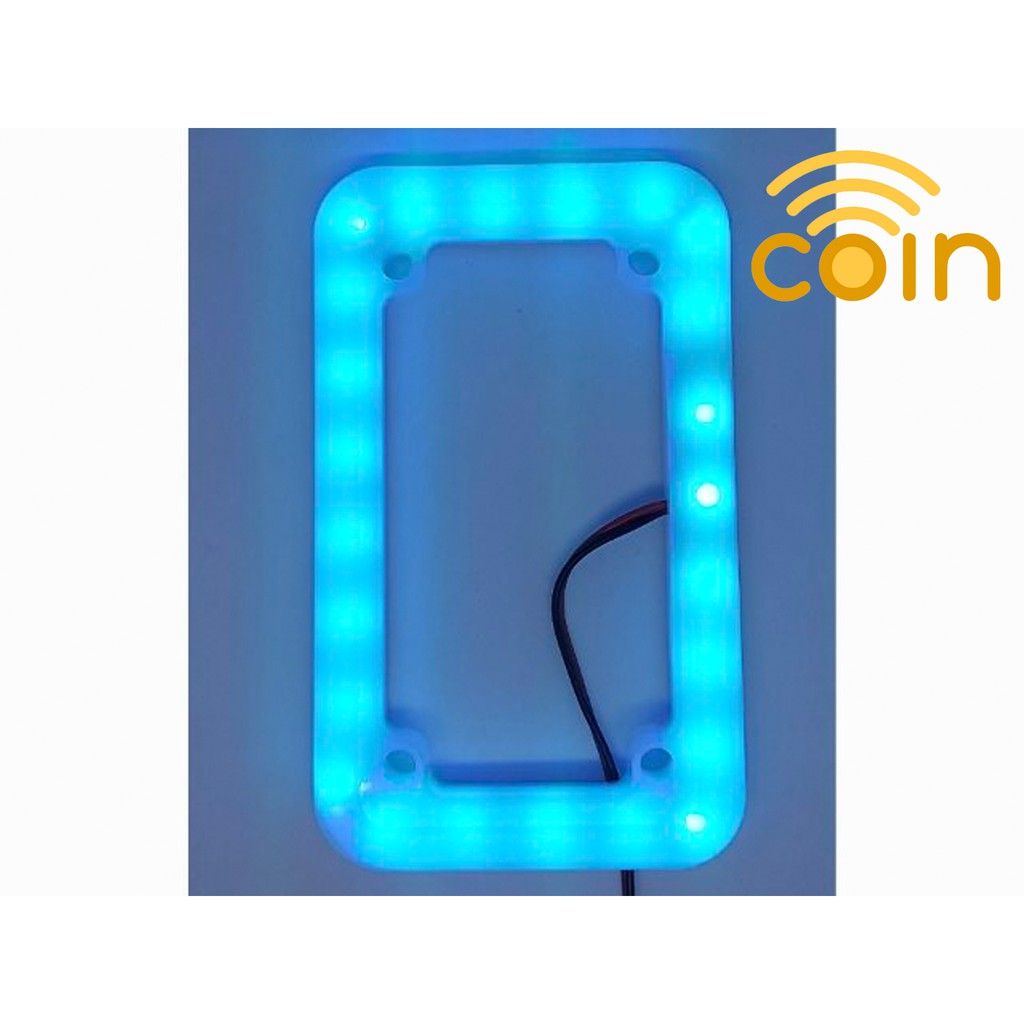 Coinslot LED Frame (Blue Red Yellow Green Color Gradient) Not Blinking