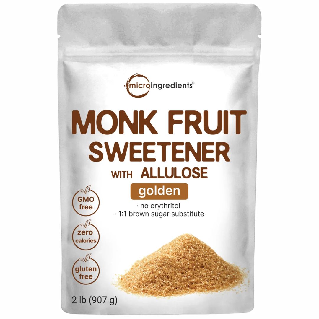 Golden Monk Fruit Sweetener – Without Erythritol