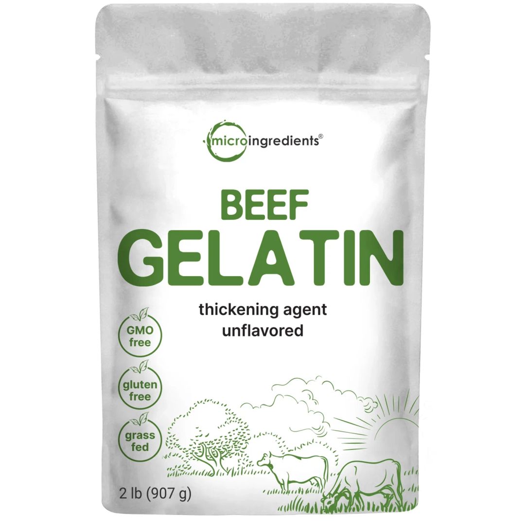 Grass-Fed Beef Gelatin Powder - Unflavored