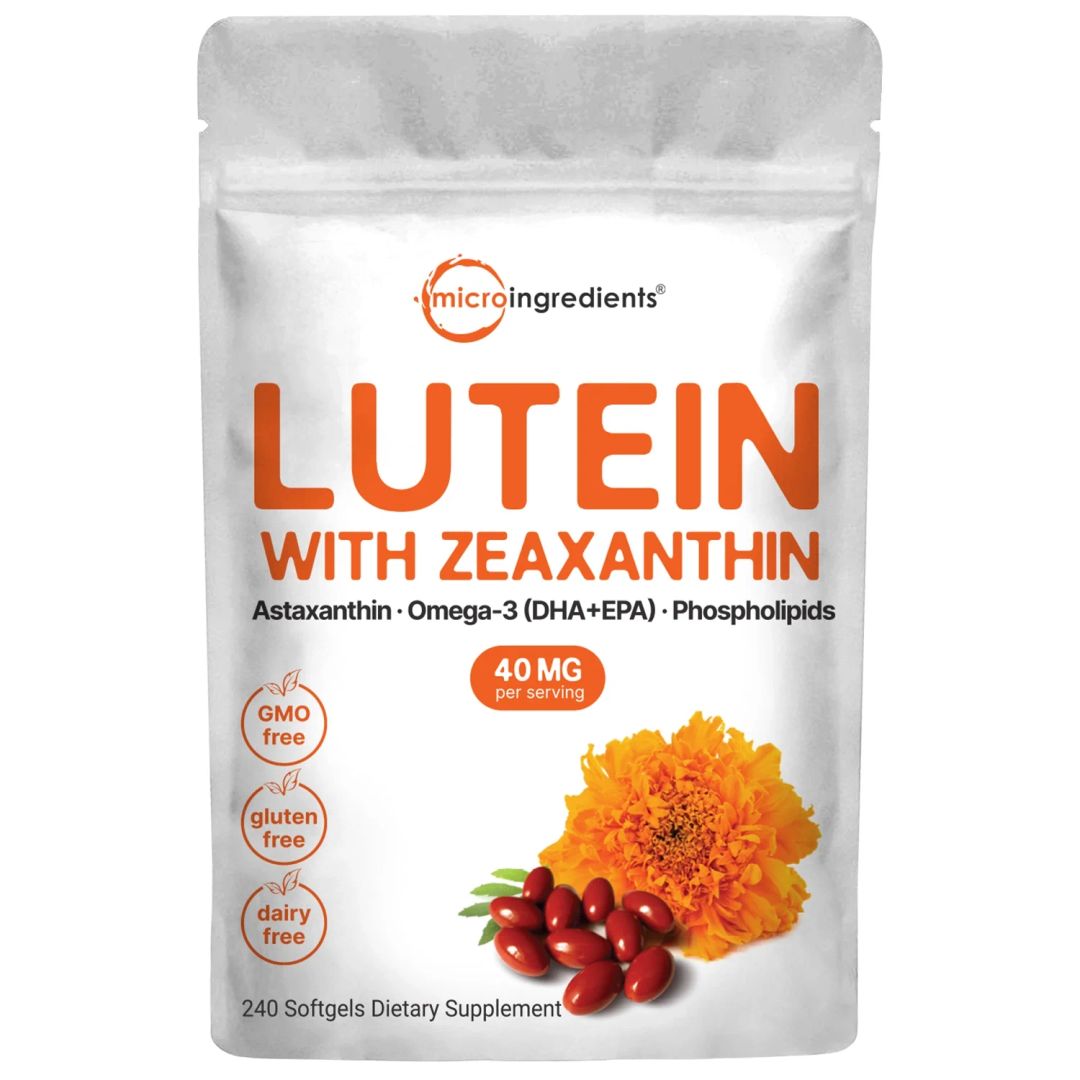 Lutein & Zeaxanthin Softgels, 240 count