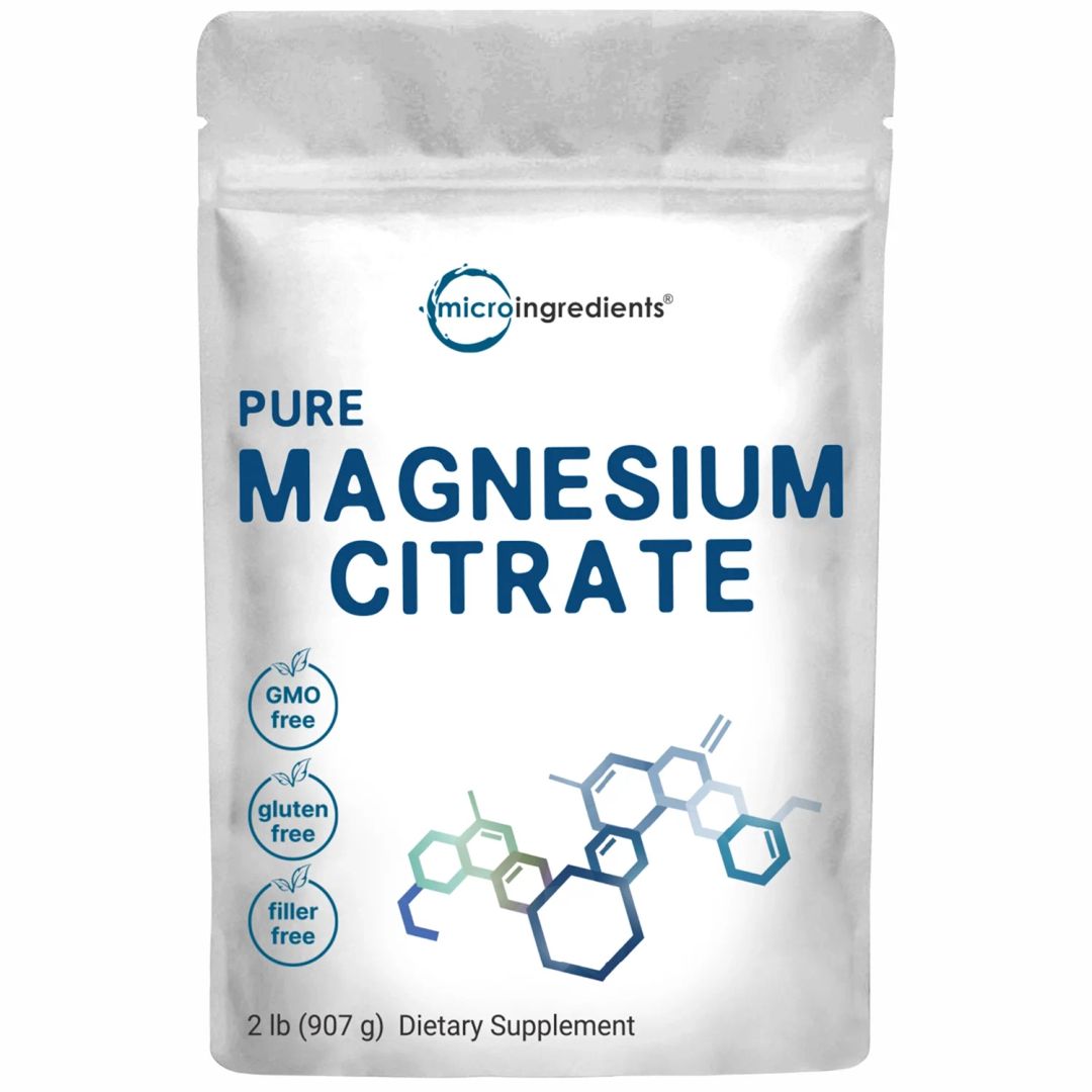 Magnesium Citrate Powder, 2 Pounds
