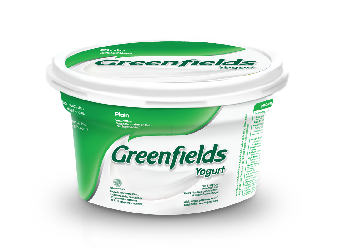 Greenfields Stir Yogurt Plain 500g