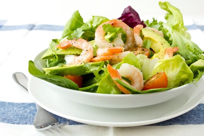 Shrimp Caesar Salad