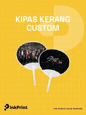 Kipas Kerang Hologram (per 2 pcs)