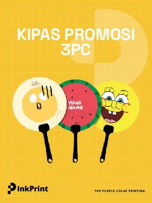 Kipas Promosi (per 3pcs)