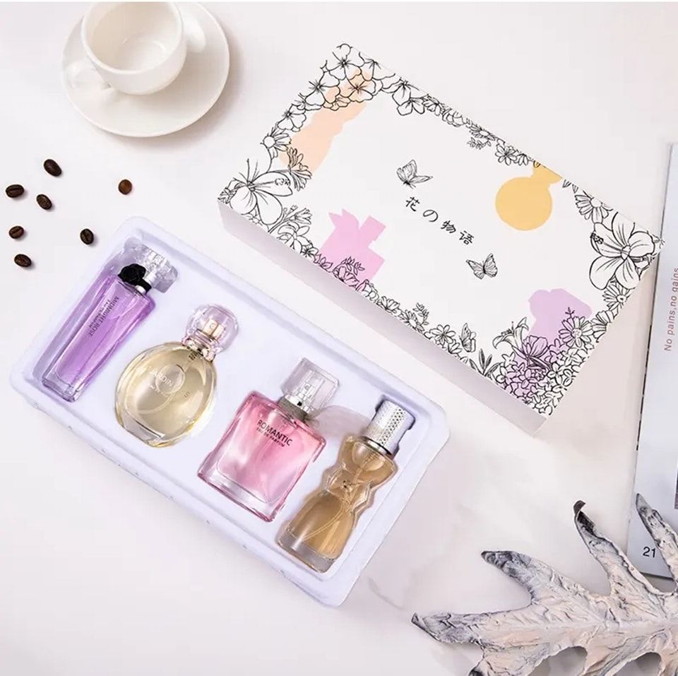 Coffret de Parfums Variés 4en1