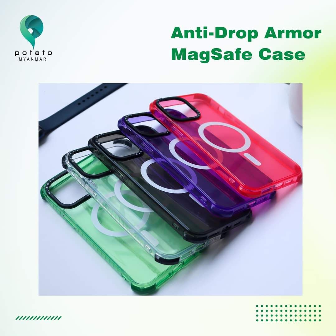 Potato Myanmar_Anti-Drop Armor MagSafe Case 