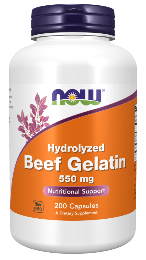 Beef Gelatin 550 mg Capsules - Nutritional Support
