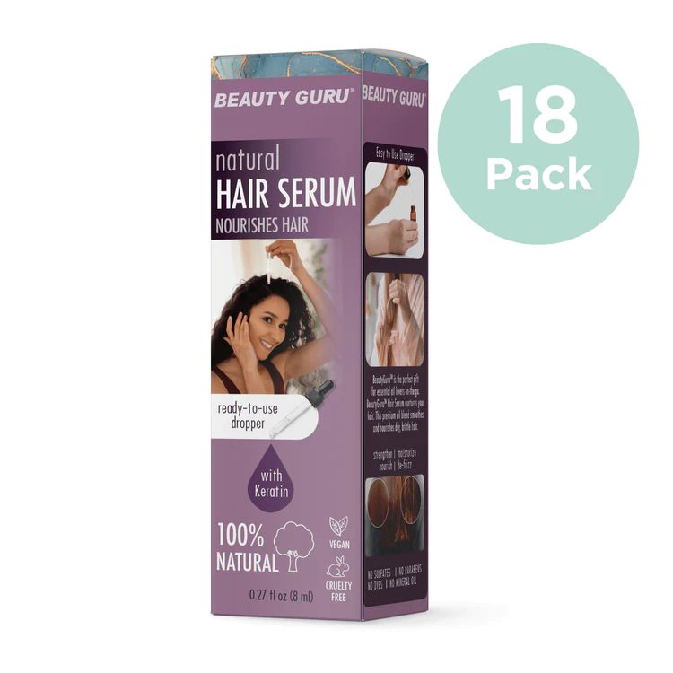 NATURAL HAIR SERUM (18-PACK)