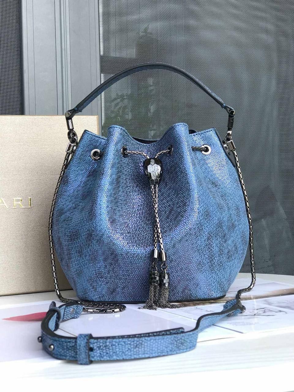 BVLGARI Serpenti Forever Bucket Bag