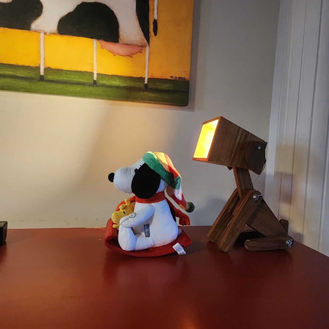 Ralphy the Doggy Lamp