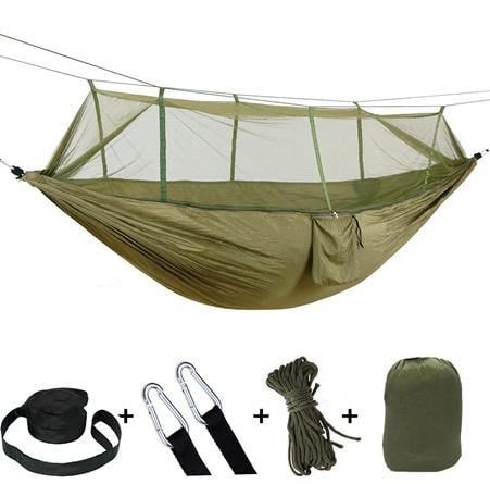 ⚖️C.HS-61  Portable Outdoor Camping Dual Purpose Hammock